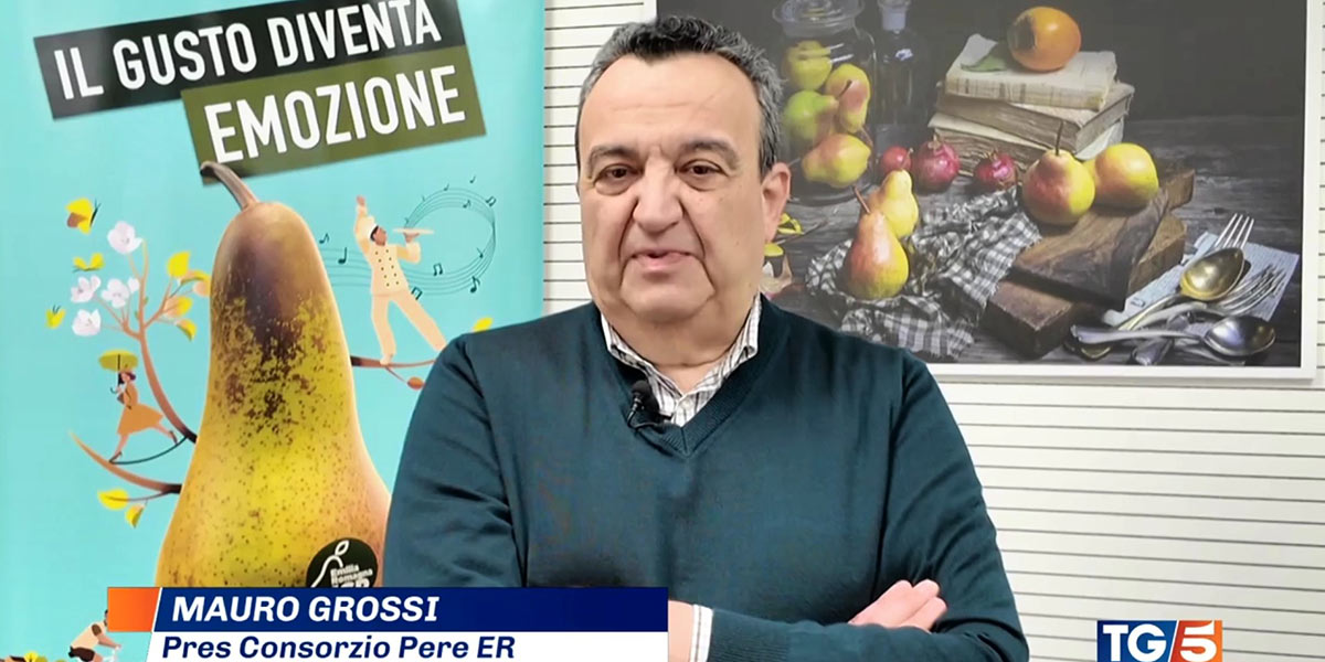 La Pera dell’Emilia Romagna IGP in evidenza al TG5